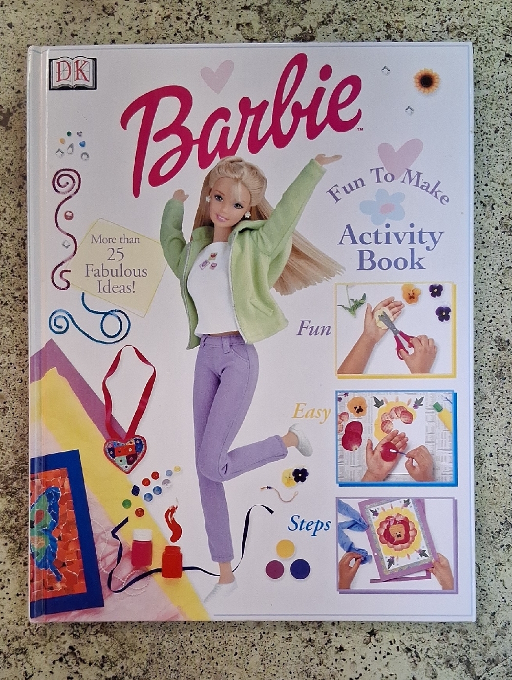 DK Barbie Activity Arts And Crafts Childrens Book